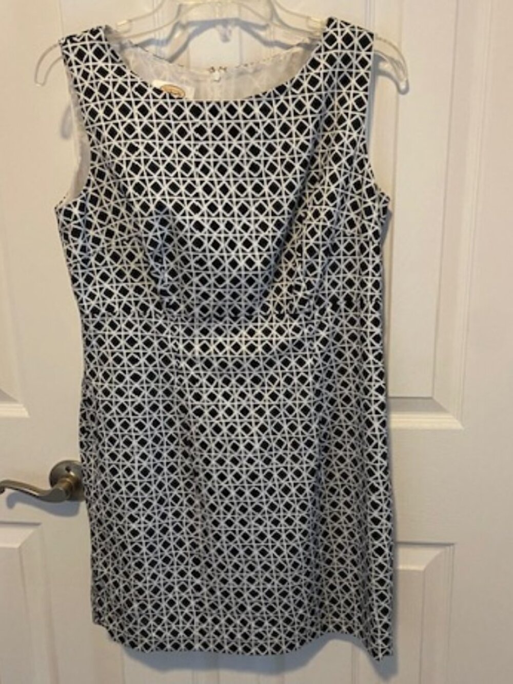 Talbots, Fully Lined, Sleeveless, High Waisted Dress, "LIKE NEW" Size 10
